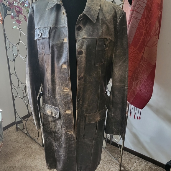 Anthropologie Jackets & Blazers - Anthropologie Genuine Leather Jacket